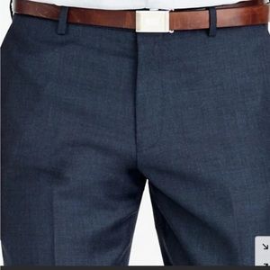 JCrew Ludlow Blue Wool Pants